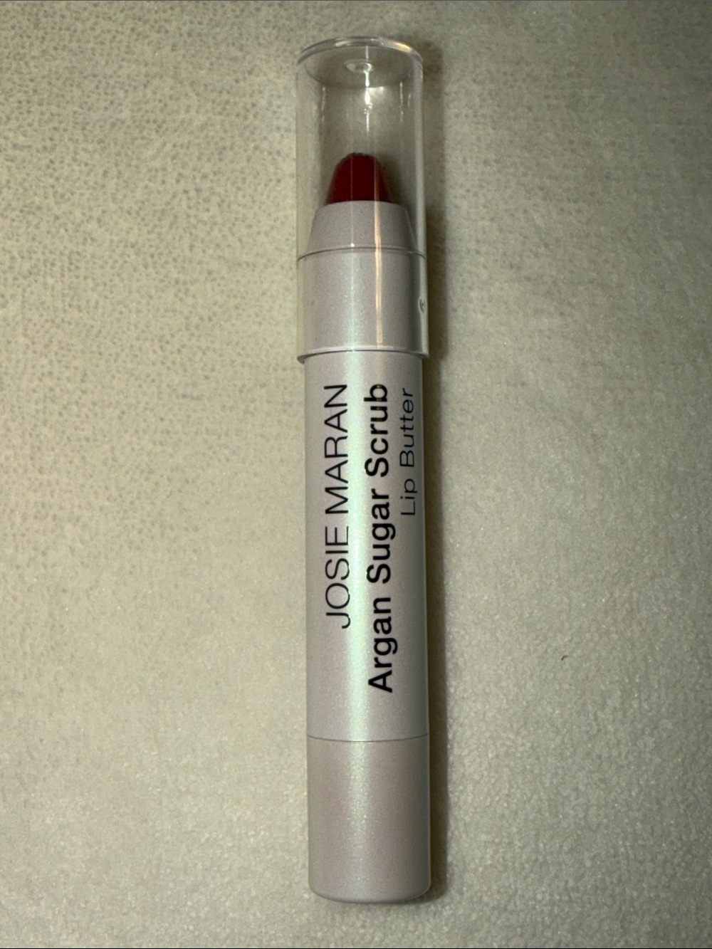 JOSIE MARAN Lip Exfoliator Argan Sugar Scrub Lip Butter Juicy Berry 2.5g/0.08oz - Picture 4 of 7